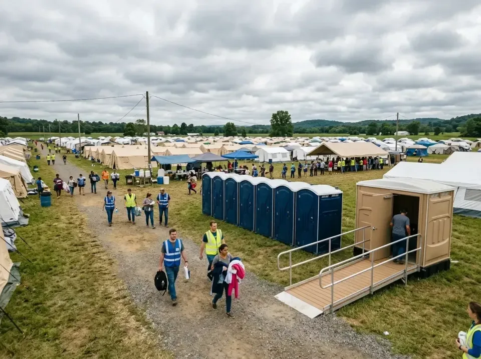 disaster-relief-camp-restrooms-010 — frequently asked questions, Dumpster & Portable Bathrooms Rental in Ahuimanu, HI